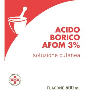 Acido borico afom*3% 500ml - 
