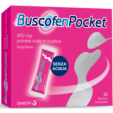 Buscofenpocket*orale polv 10 bust 400 mg - 