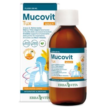 Mucovit tux fluido adulti200ml - 