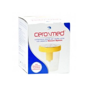 Ceroxmed contenitore urina vacuum system 1 pezzo - 