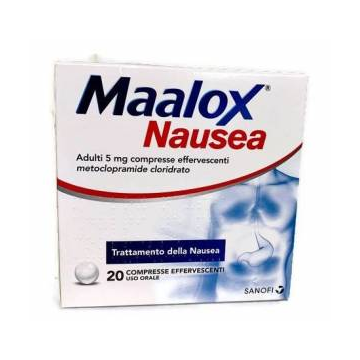 MAALOX NAUSEA 5 MG 20 COMPRESSE EFFERVESCENTI - SANOFI SPA