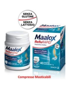 MAALOX REFLURAPID 40 COMPRESSE - SANOFI SPA - 