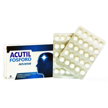 Acutil fosforo advance 50 compresse - angelini spa