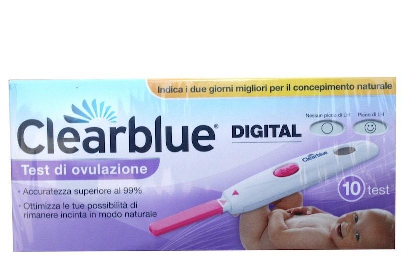 Clearblue test ovulazione digitale 10 stick test