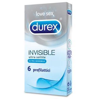 Durex invisible 6 profilattici - reckitt benckiser h.(it.) spa