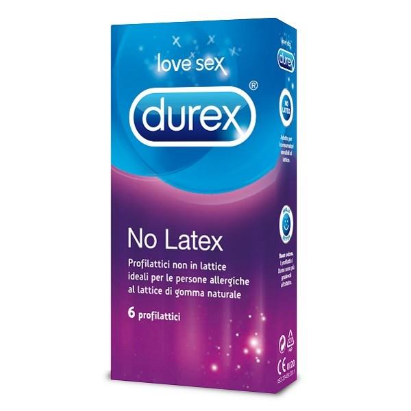 Durex no latex 6 profilattici - reckitt benckiser h.(it.) spa