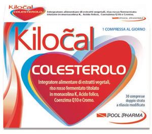 Kilocal colesterolo 30 compresse - pool pharma srl