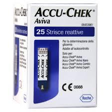 Accu-chek aviva 25 strisce reattive